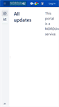 Mobile Screenshot of portal.nordu.net