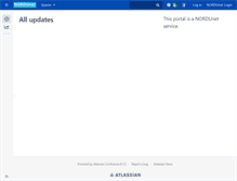 Tablet Screenshot of portal.nordu.net